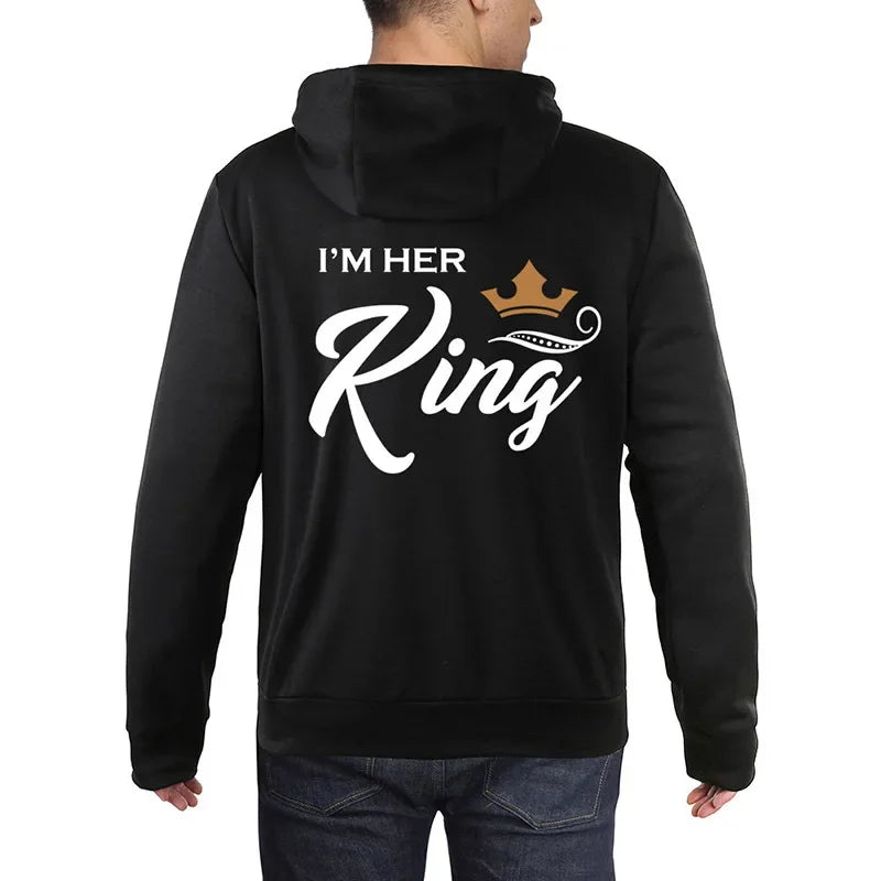 Mikina pro páry King a Queen