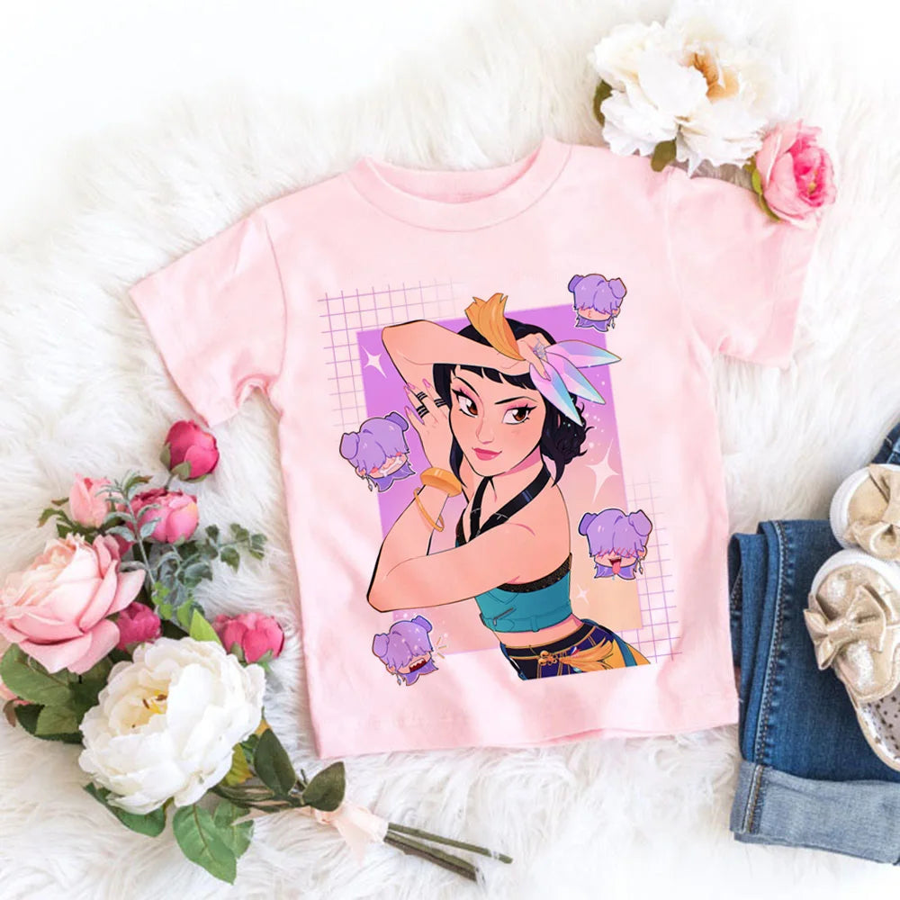 Dívčí tričko Demon Hunters