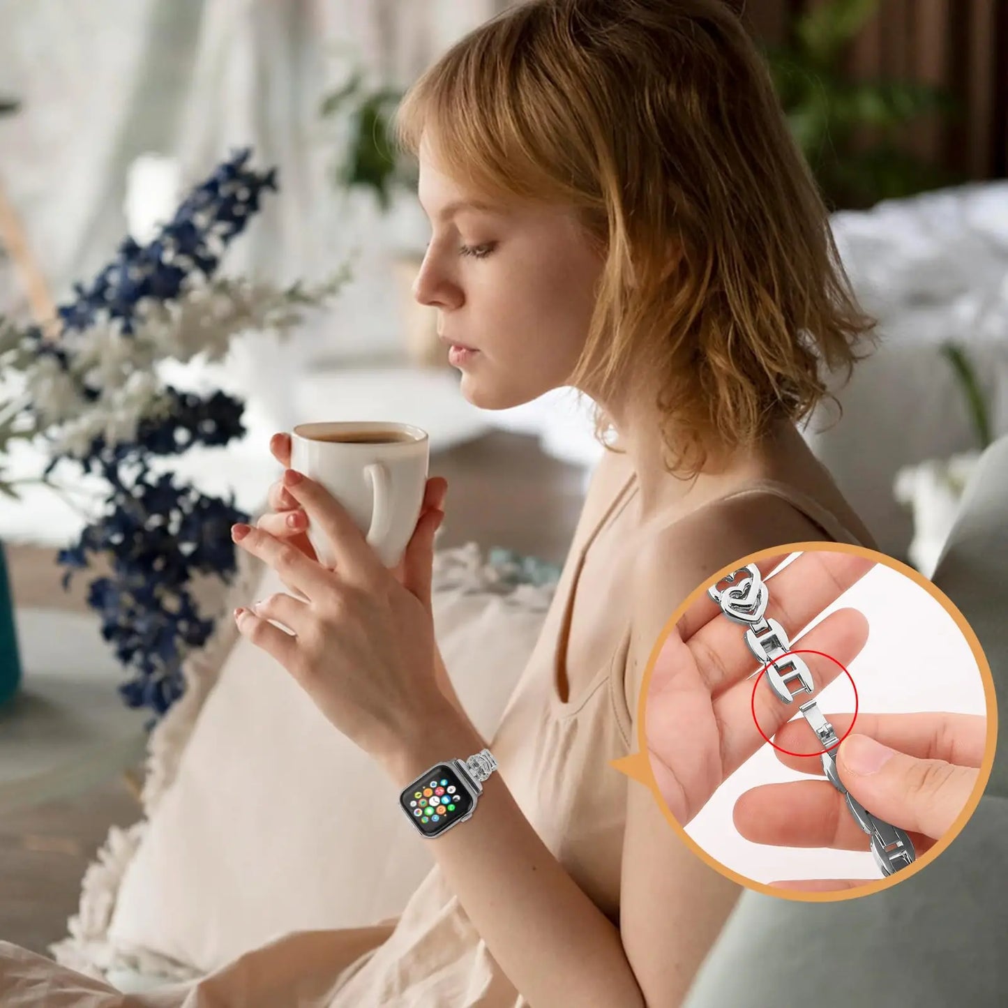 Elegantní řemínek na Apple Watch