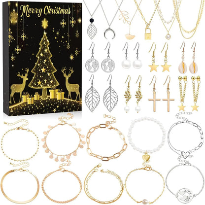 Adventní kalendář se šperky