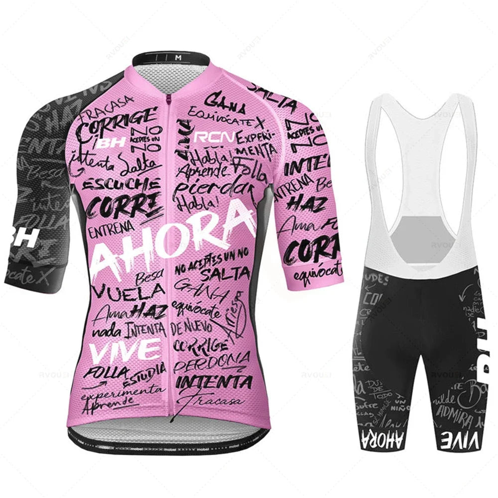 Unisex cyklistické sety se vzorem