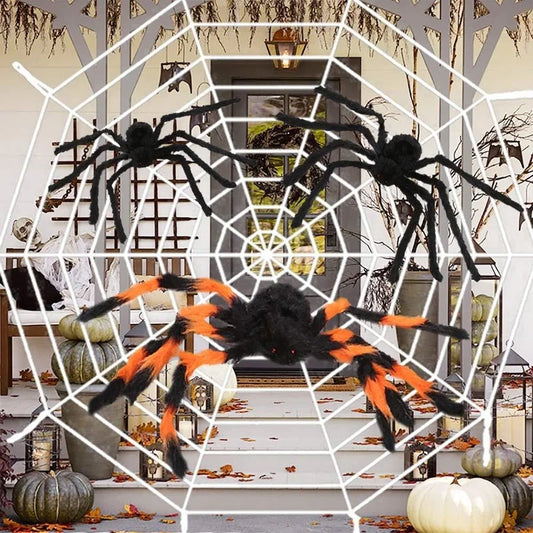 Halloweenská dekorace pavouk