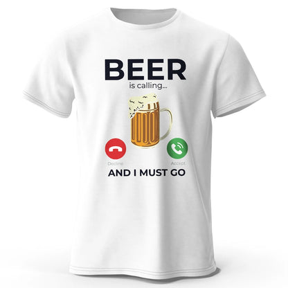 Pánské triko Beer Is Calling