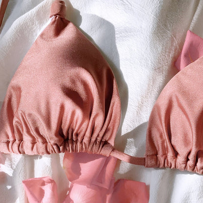 Dámské luxusní bikiny se zavazováním