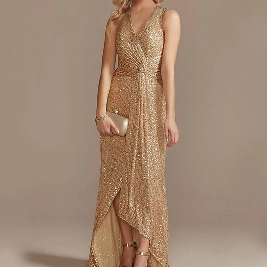 Dámské luxusní třpytivé šaty
