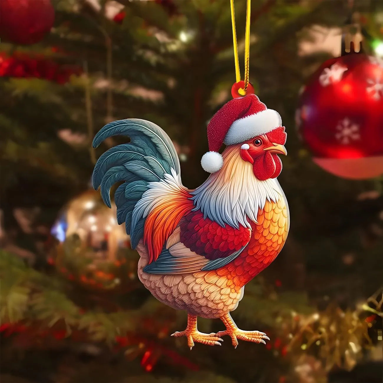 Vánoční 2D dekorace Zvířátka