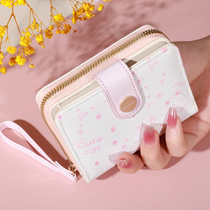 Dámská mini peněženka se vzorem