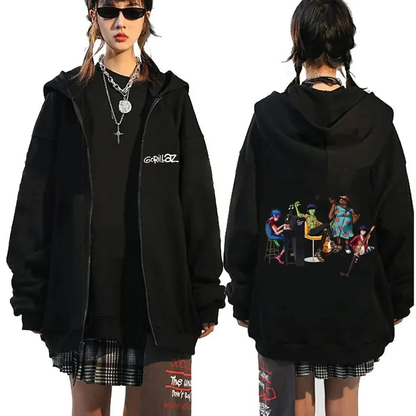 Unisex mikina Gorillaz