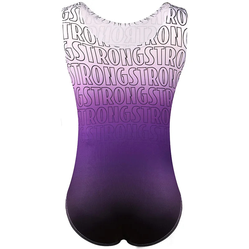 Dívčí trikot ombre