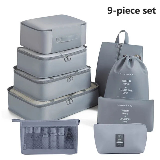 Set organizérů do kufru 11 ks
