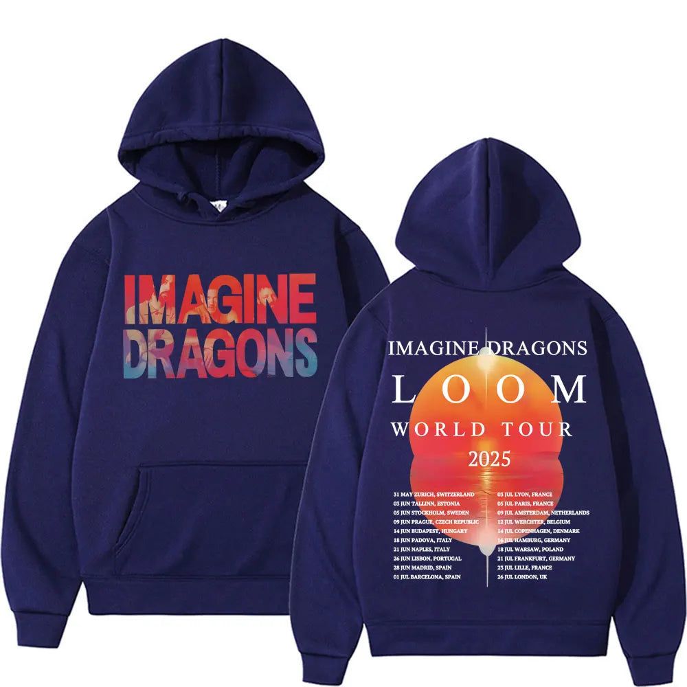 Unisex mikina Imagine Dragons Loom s kapucí
