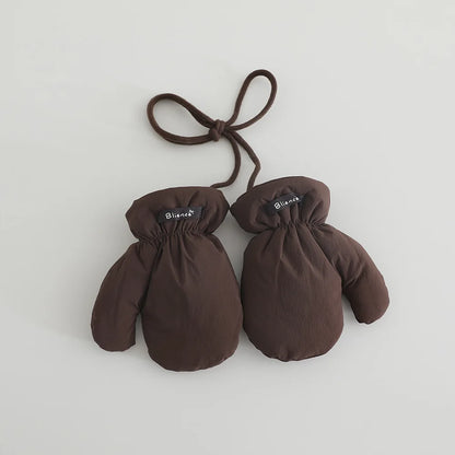 Dětské palčáky s provázkem