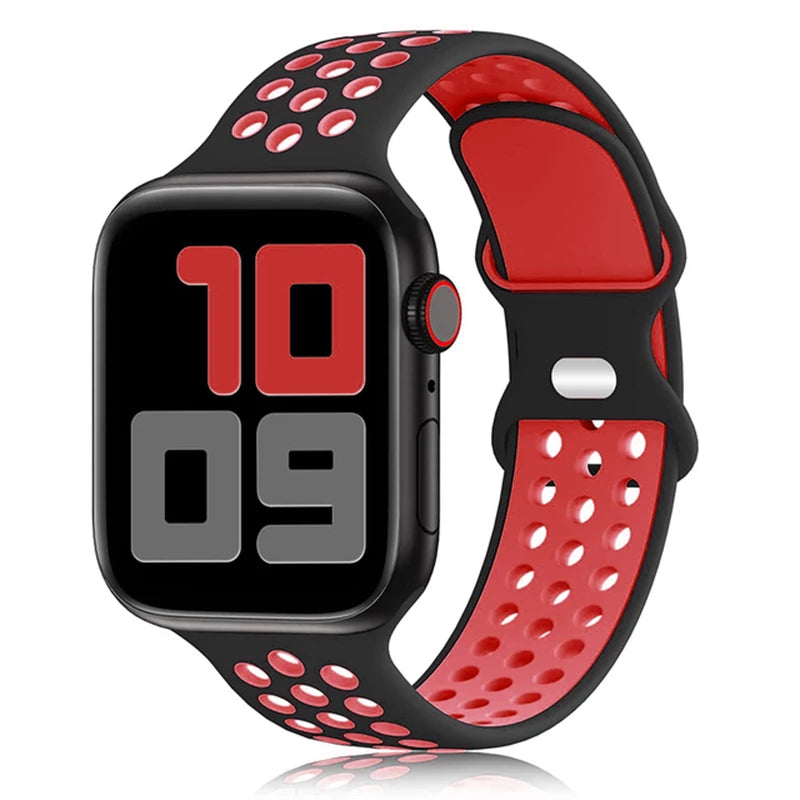 Silikonový řemínek na Apple Watch