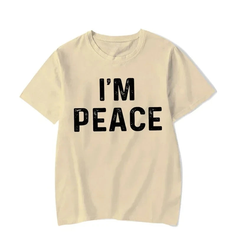 Triko pro páry I Come in Peace I'm Peace