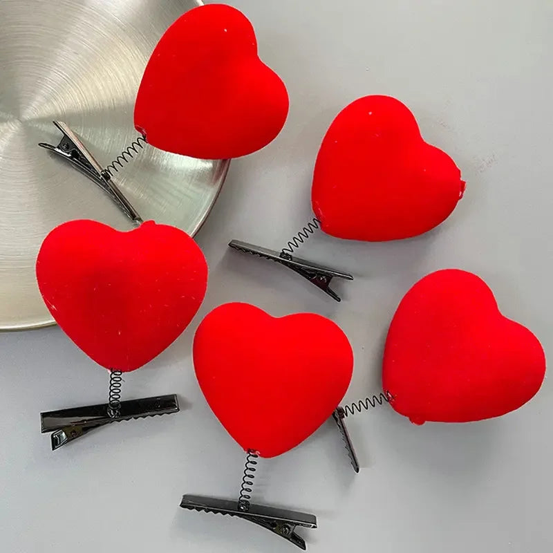 Klipy se srdíčkem 50 ks