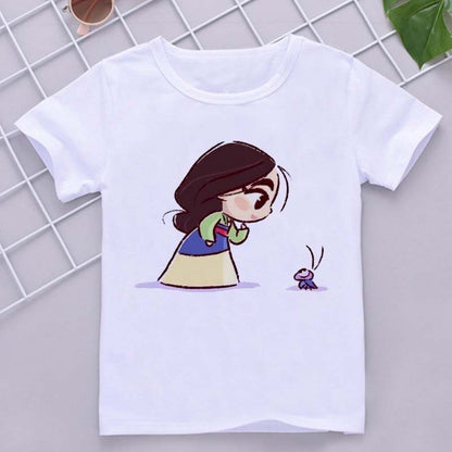 Dívčí triko Disney princezny