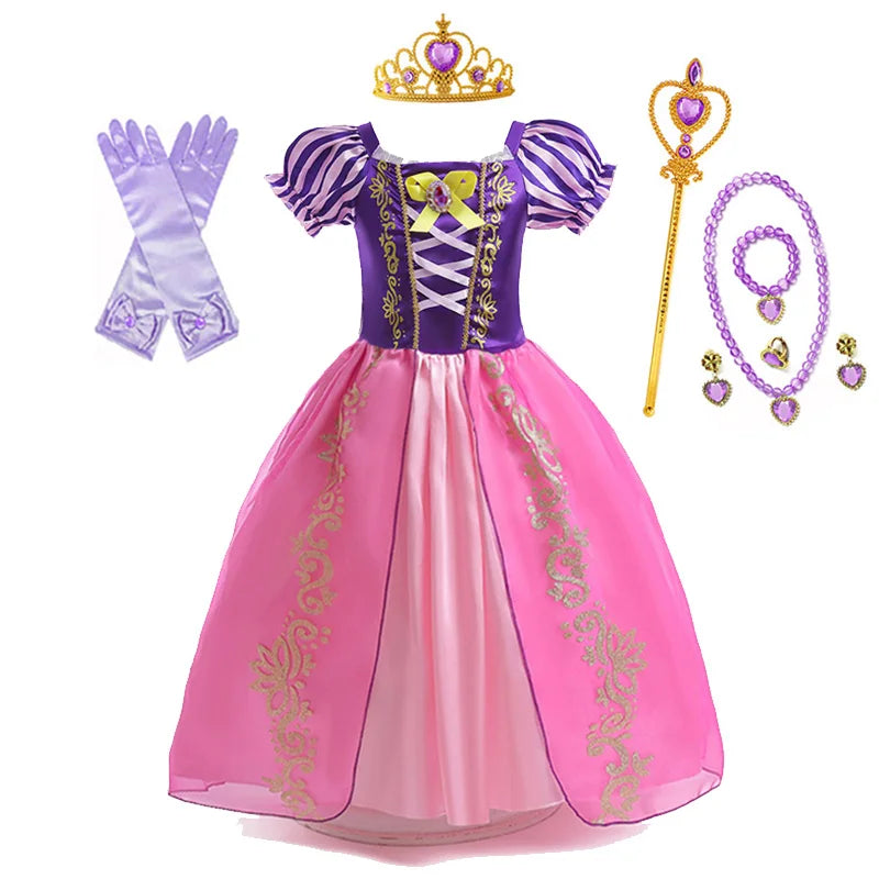 Dívčí kostým pro princezny