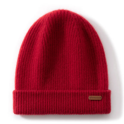 Dámská beanie 100 % kašmír