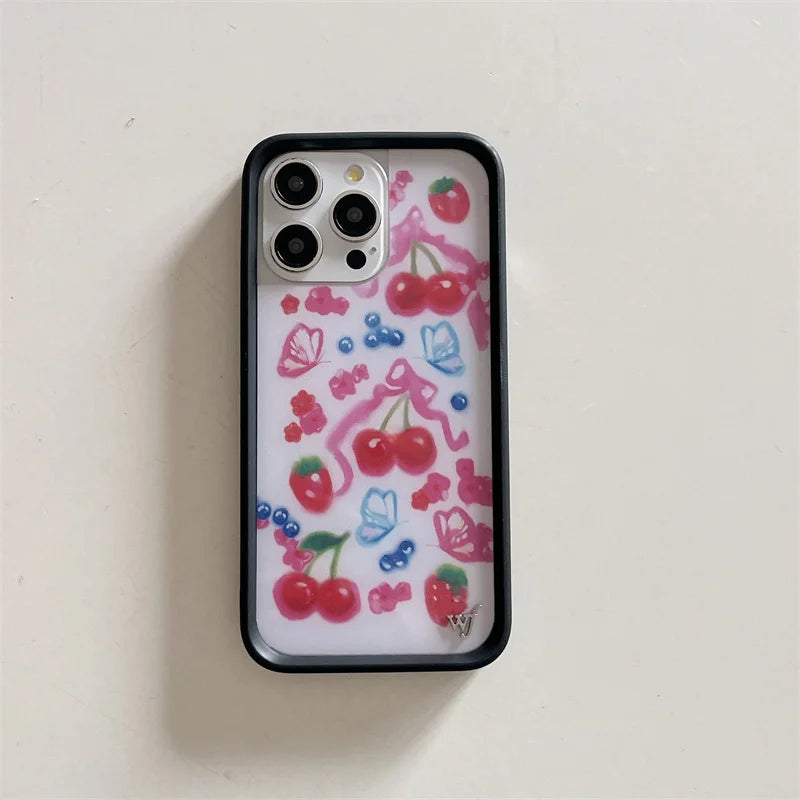 Kryt na IPhone s květinami