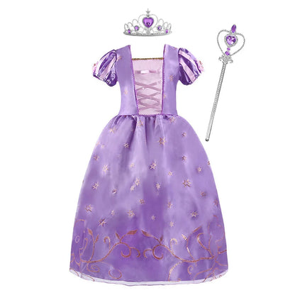 Dívčí kostým pro princezny