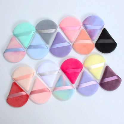 Houbičky na makeup trojuhelník