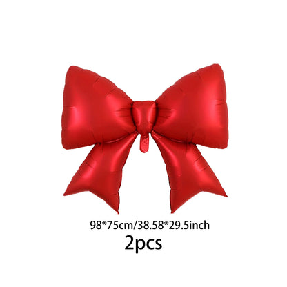 Balónky červené mašle