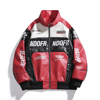 Pánská moto koženková bunda