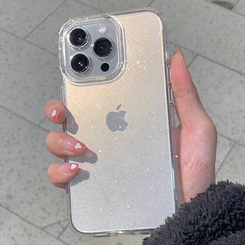 Kryt na IPhone se třpytkami