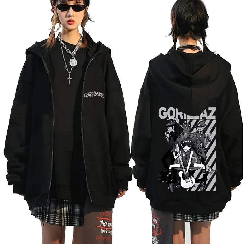 Unisex mikina Gorillaz