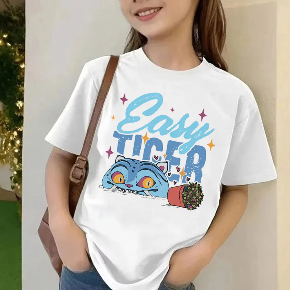 Dívčí oversized triko Demon Hunters