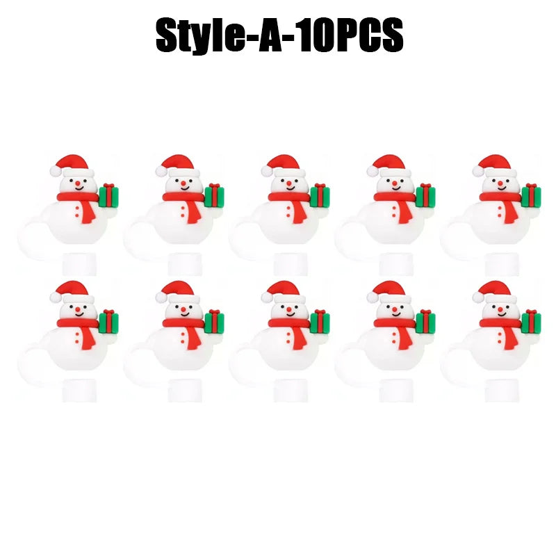 Vánoční ozdoby na Stanley brčka