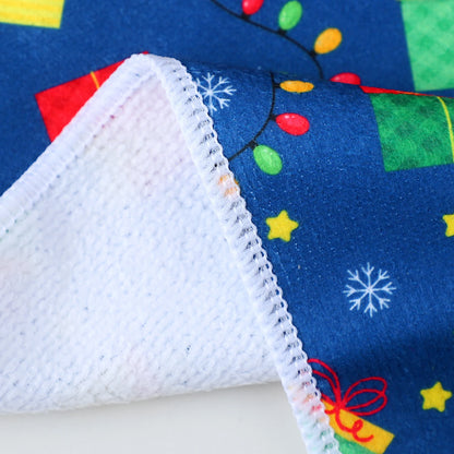 Útěrky s vánočním vzorem