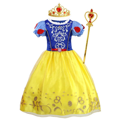 Dívčí kostým pro princezny