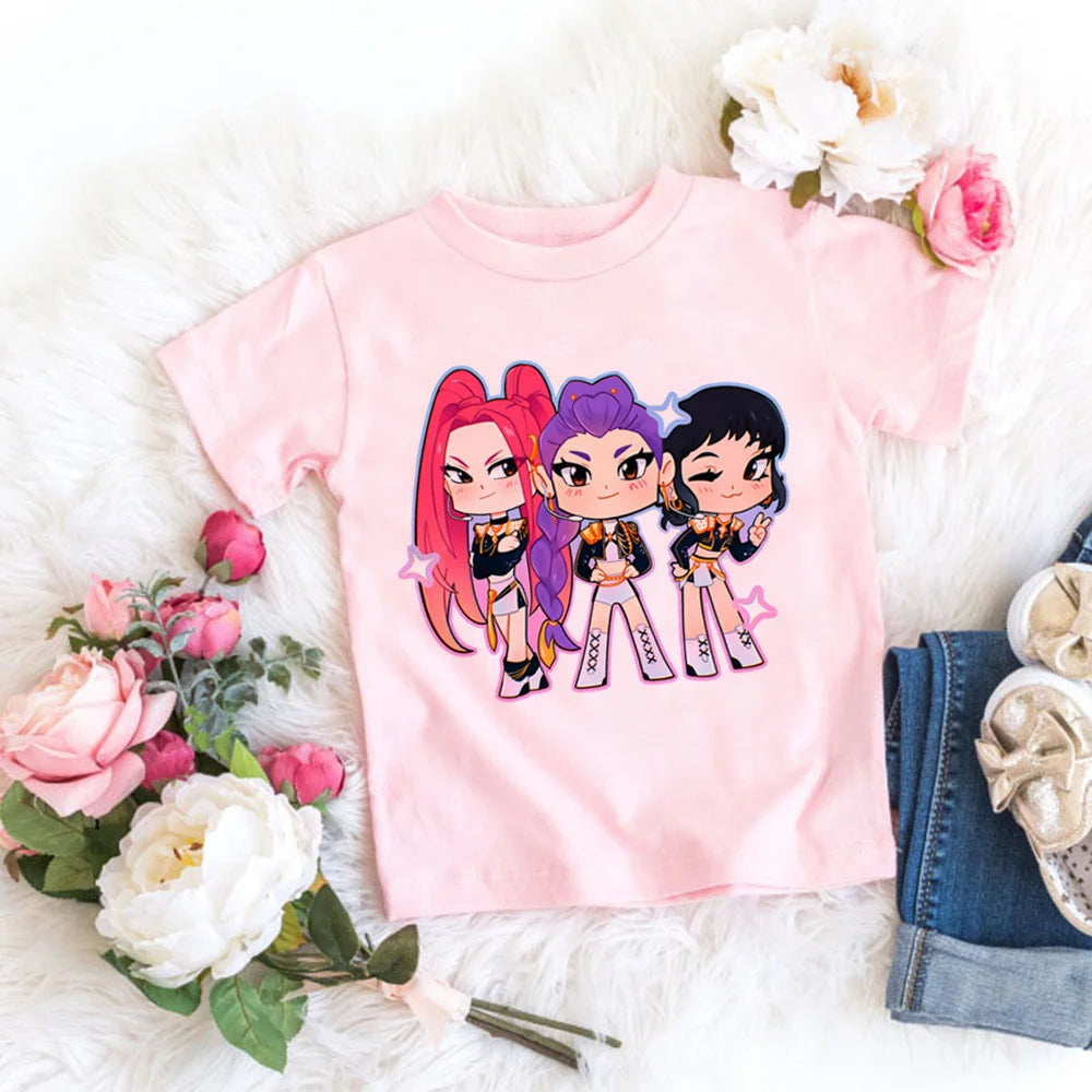 Dívčí tričko Demon Hunters