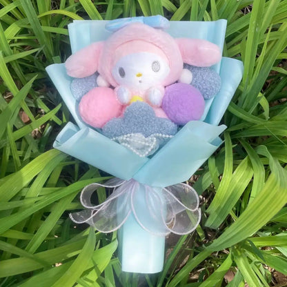 Plyšová kytice Sanrio