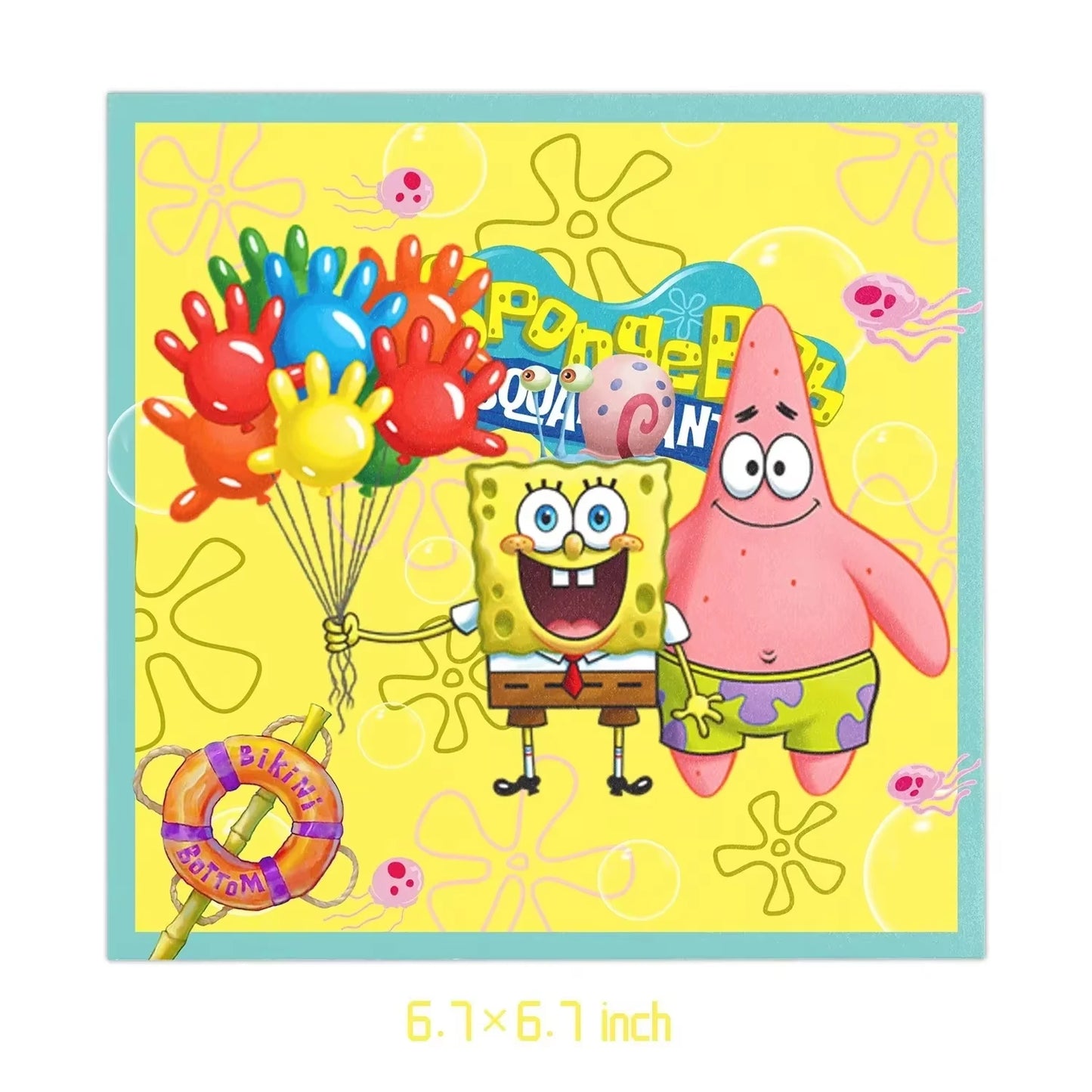 Doplňky na oslavu Spongebob