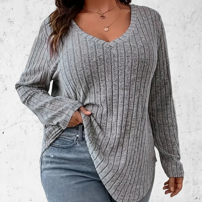 Dámský plus size svetřík