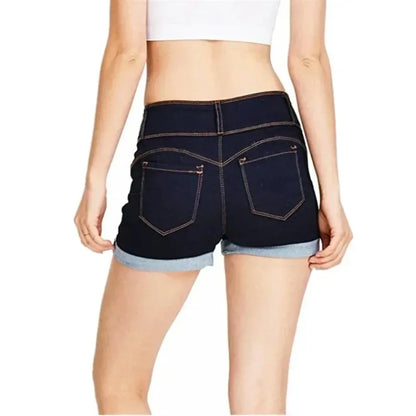 Dámské high waisted kraťasy