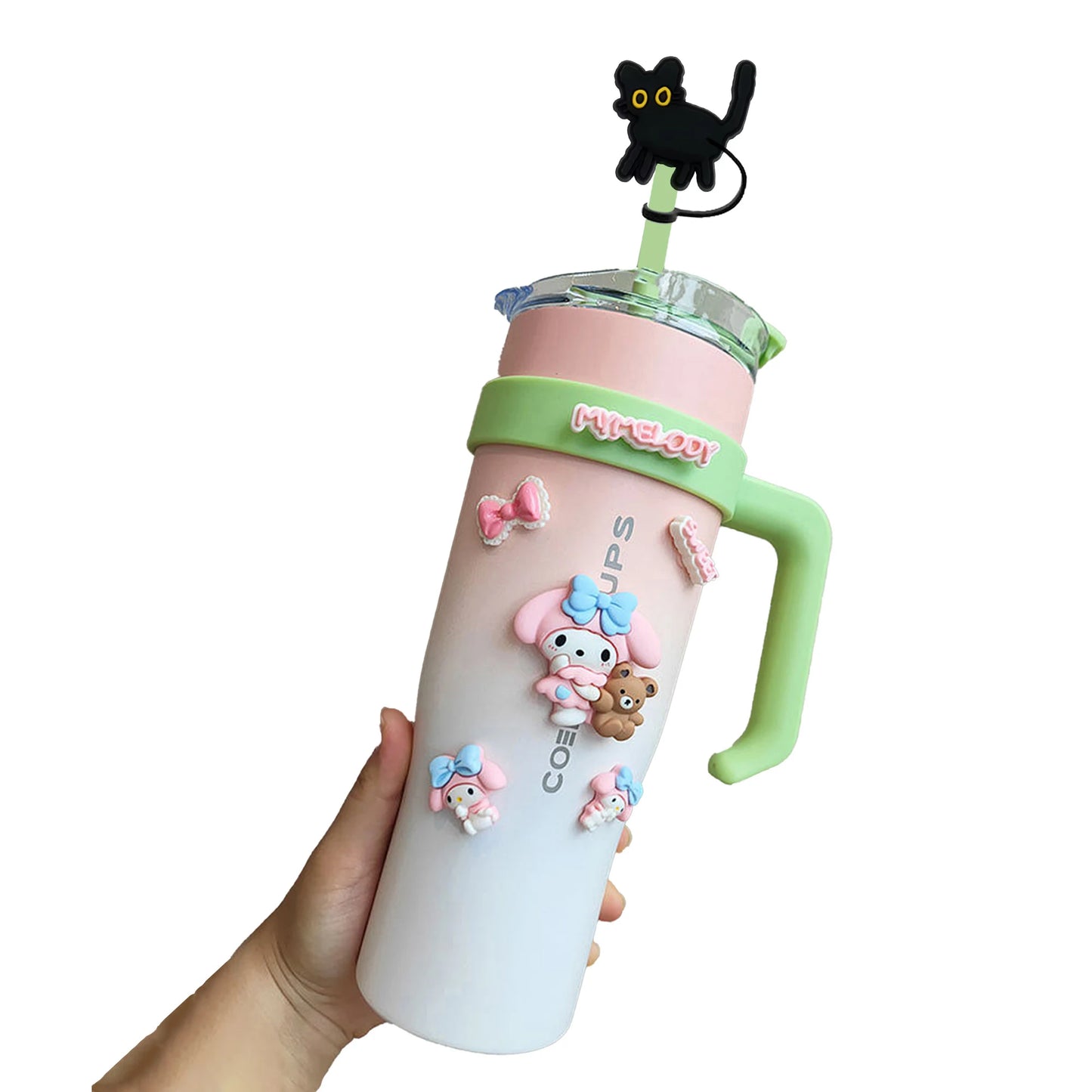 Doplňky na Stanley cup Černá kočka