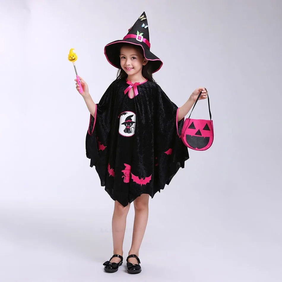 Dívčí kostým na Halloween