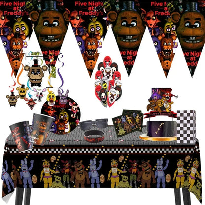 Dekorace na oslavu FNAF