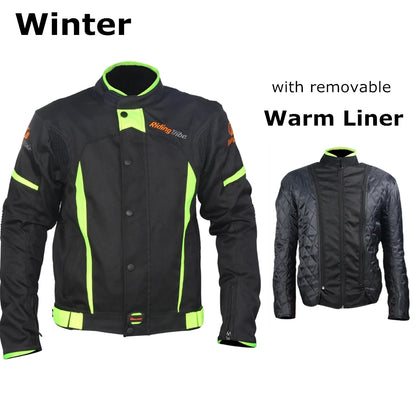 Nepromokavá motorkářská bunda