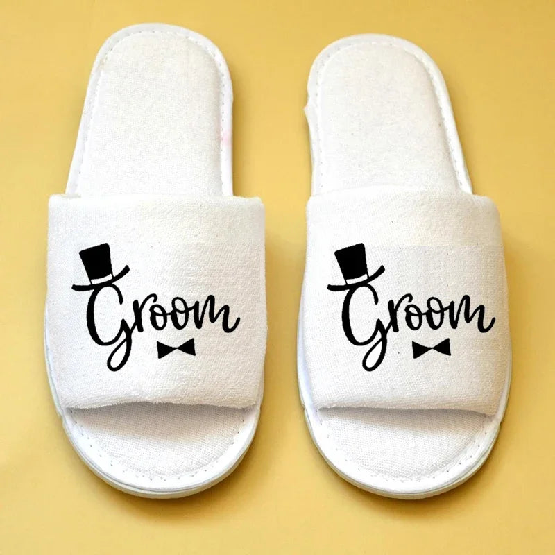 Pantofle Bride a Groom