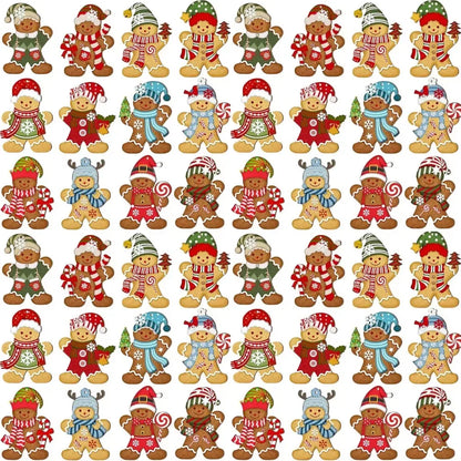 Perníčkové ornamenty na stromeček
