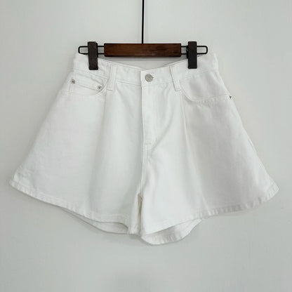 Dámské volné high waisted šortky