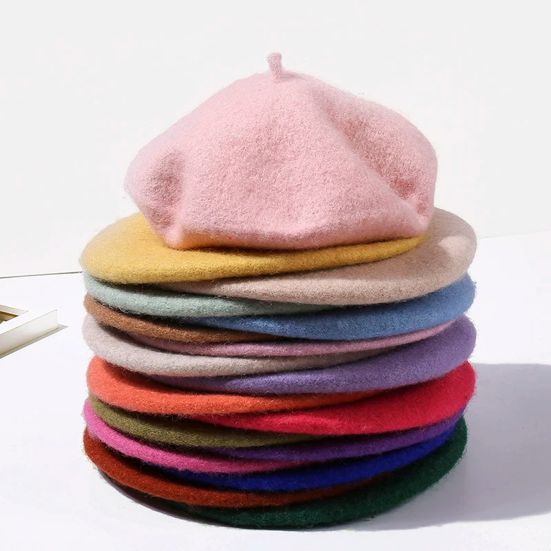 Dámský vlněný beret