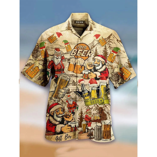 Vánoční pánská košile (Skladem v ČR)