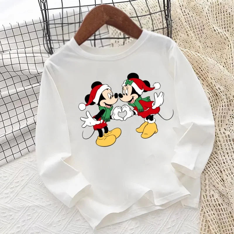 Dětské vánoční triko Mickey