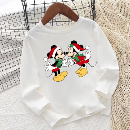 Dětské vánoční triko Mickey