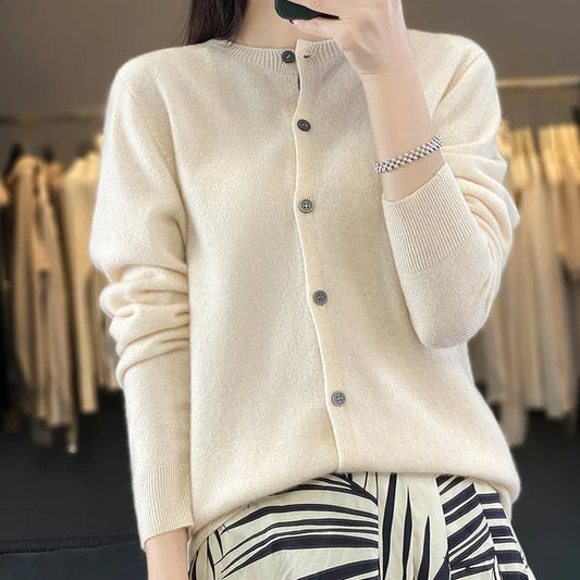 Dámský kardigan z merino vlny